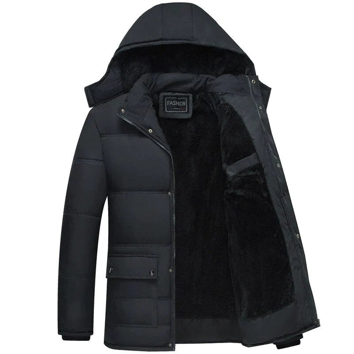 MARK | Kapuzen-Pufferjacke