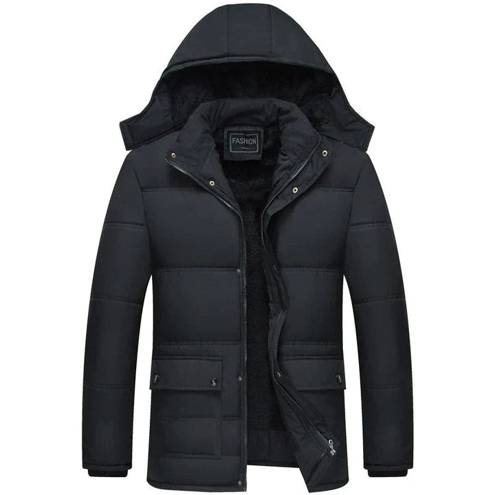 MARK | Kapuzen-Pufferjacke
