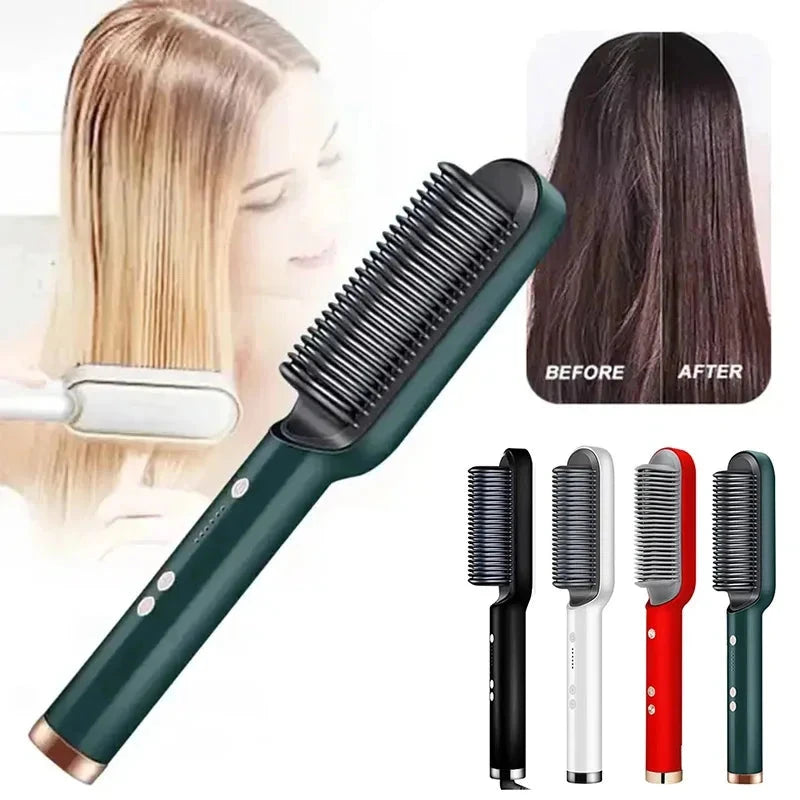 Wavepro-2-in-1-Glattung und Curling Pinsel 1
