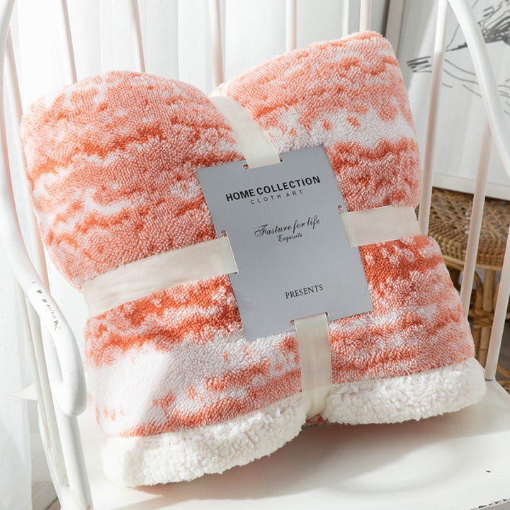Weiche Velvet Sherpa Decke für Komfort und Wärme 0
