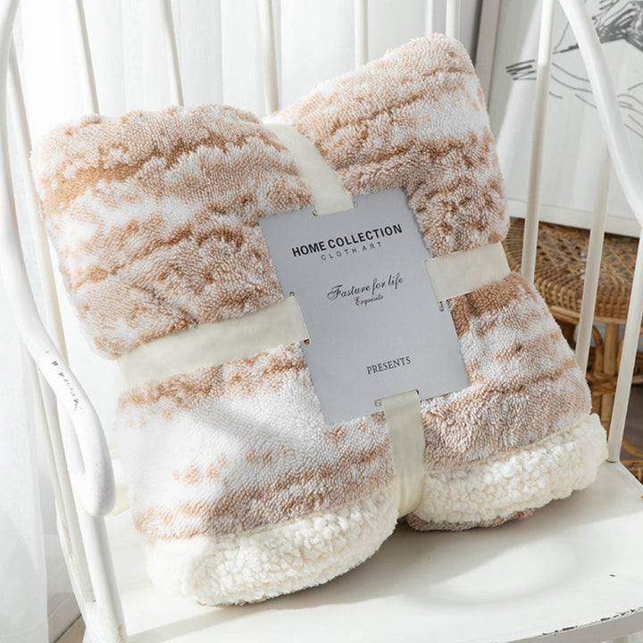 Weiche Velvet Sherpa Decke für Komfort und Wärme 2