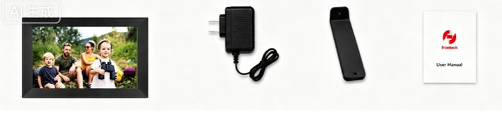 10.1-Zoll-WiFi-Digital-Fotorahmen mit 1080p HD-Touchscreen