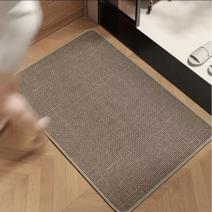 Gewebte Fußmatten für den Innenbereich, maschinenwaschbar
