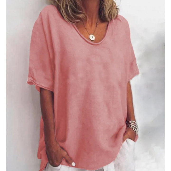 Drafted 29/06/2026 OOS Iris | Vielseitiges Damen V-Ausschnitt-Shirt