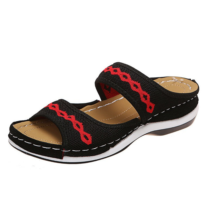 Mia | Bequeme Sommer Riemchen sandalen für Jeden Tag