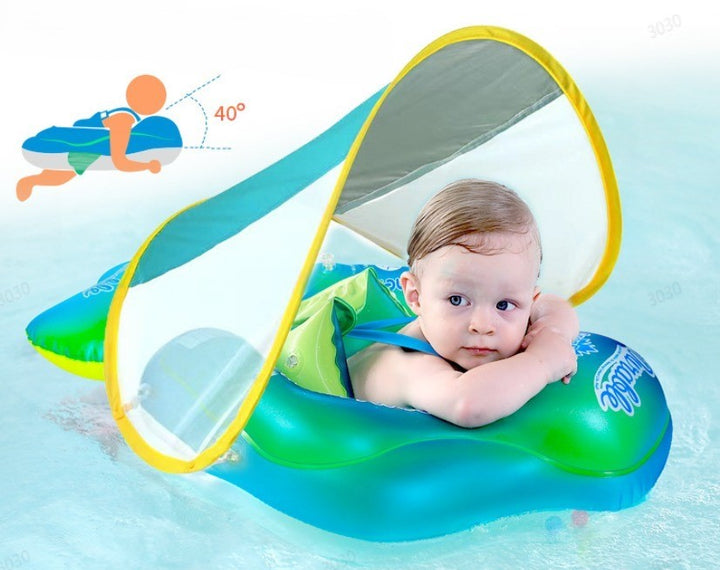 Baby-Schwimminsel mit Sonnendach