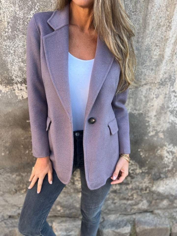 Elicia | Elegante Damenjacke in mittlerer Länge