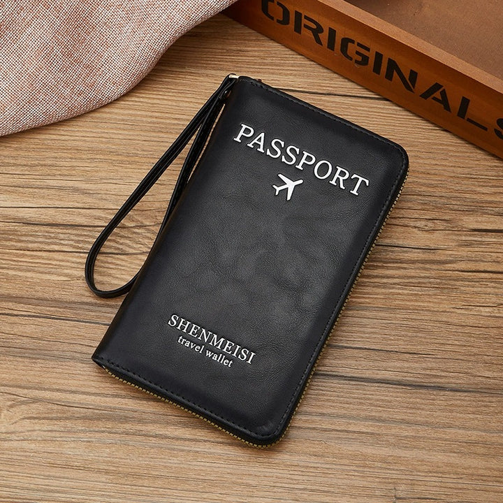 Premium RFID-geschütztes Reiseportemonnaie für ultimativen Schutz