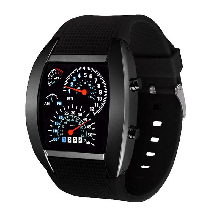 Herren -Tachometer -LED -Uhr