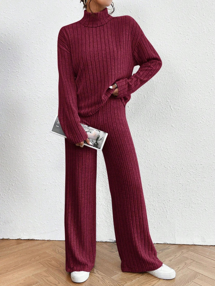ASHLEY | Zweiteiliges Strick-Outfit