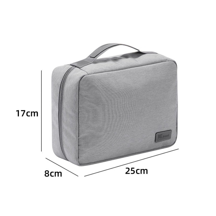 Mercy | Stilvolle und funktionale Kosmetik-Essentials Tasche mit doppelter Schicht