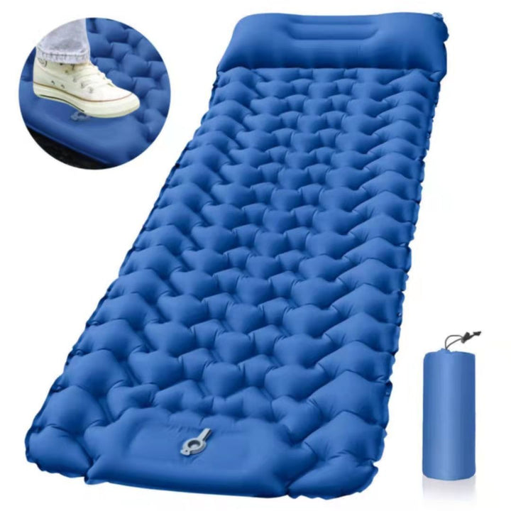 Ultraleichte Wasserdichte Isomatte mit Integrierter Pumpe – AirRest