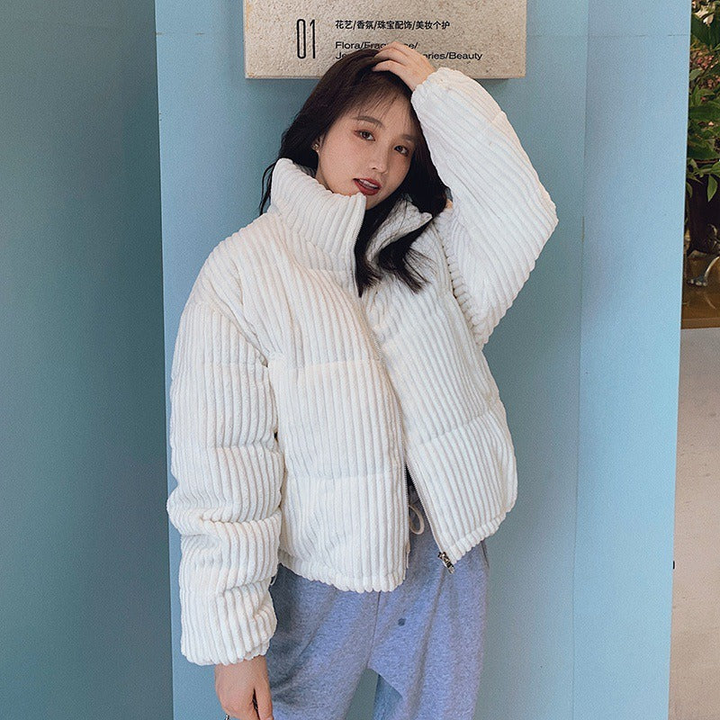 Brielle | Elegante Cord Steppjacke