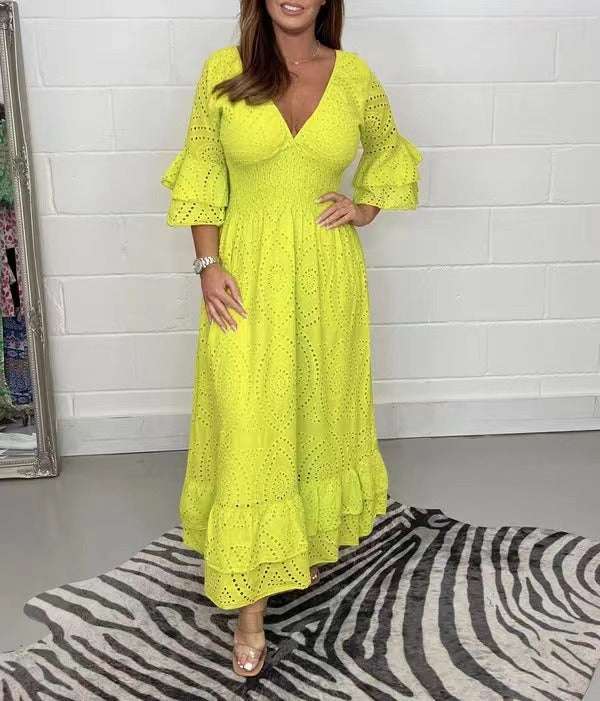 CHRISTA | Maxi Kleid