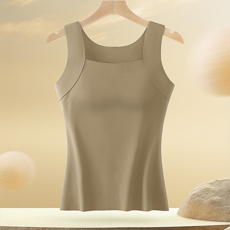 Atmungsaktives Tanktop Mit Integriertem BH Für Frauen – Komfort Und Stil Vereint, Ideal Für Sommerlook