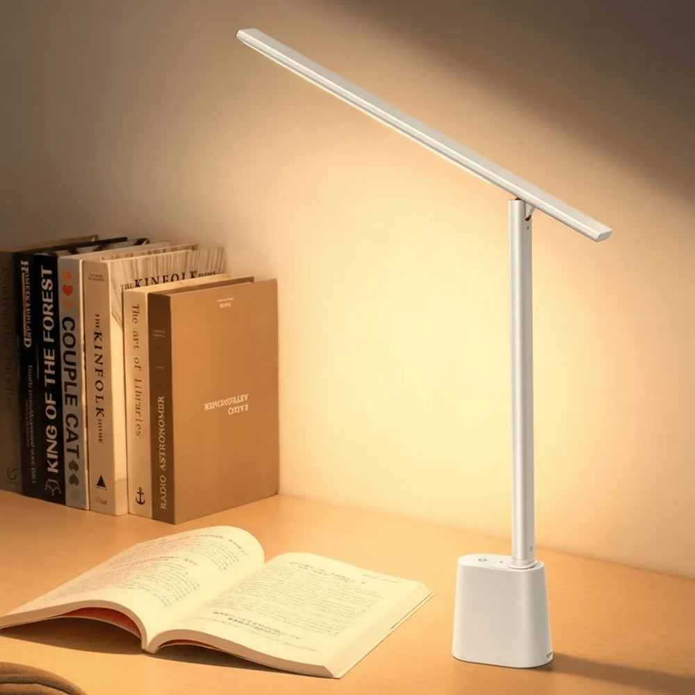 Wiederaufladbare faltbare Smart LED Schreibtischlampe 1