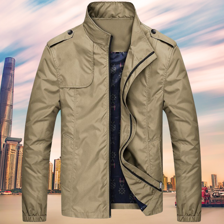 Winddichte Herrenjacke mit Kragen - Camden 1