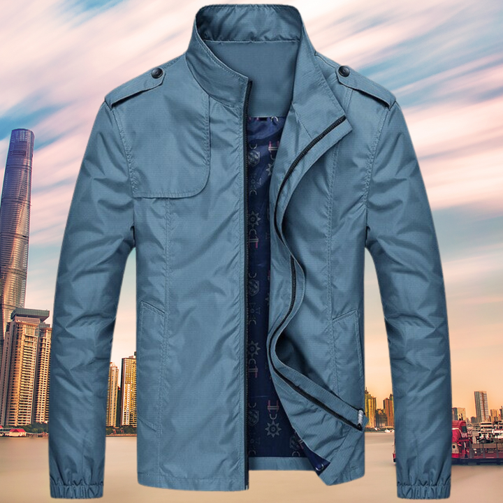 Winddichte Herrenjacke mit Kragen - Camden 2