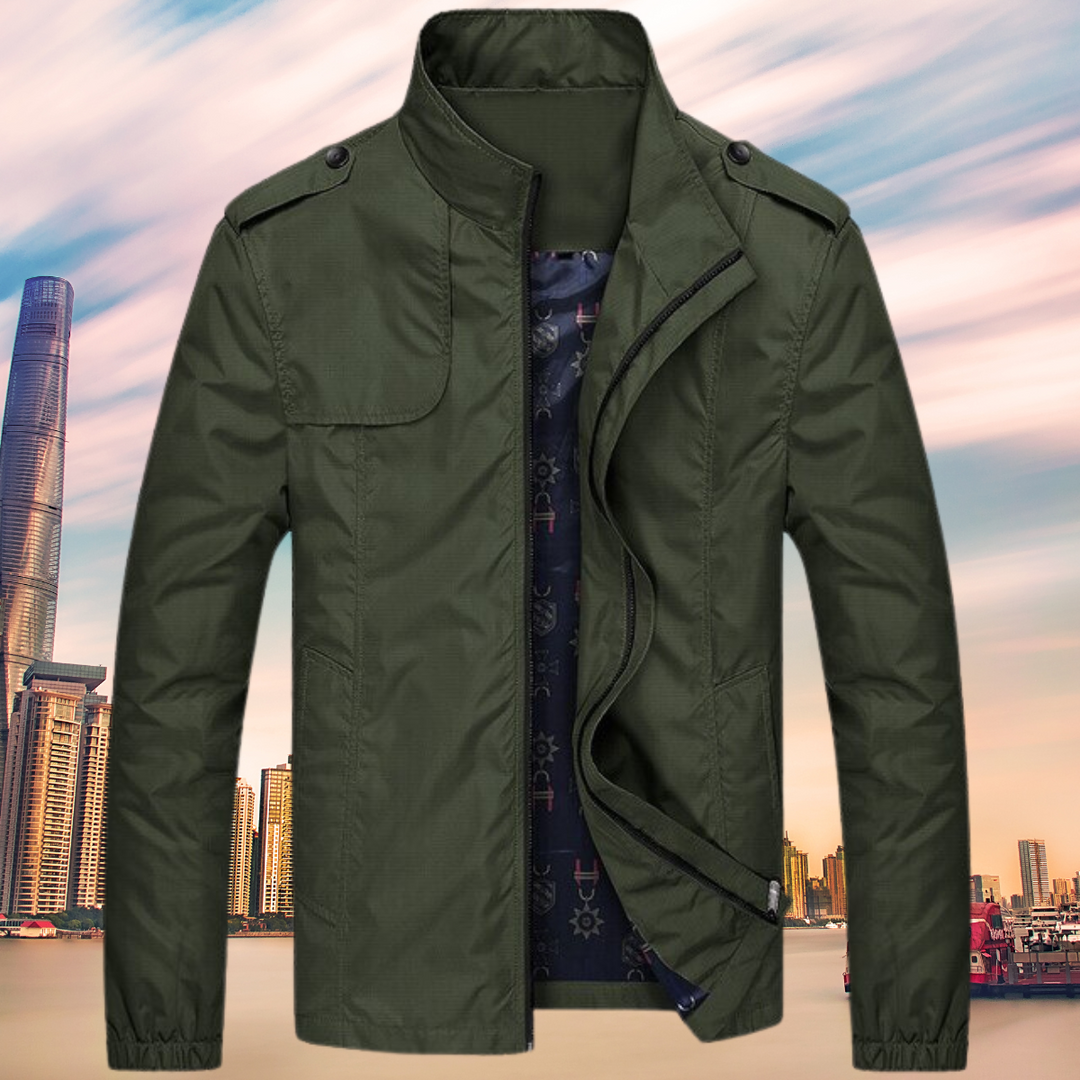 Winddichte Herrenjacke mit Kragen - Camden 3