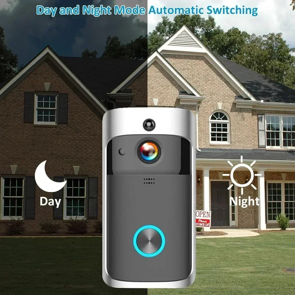 Wireless HD WiFi Video Türklingel - Nachtsicht und cordless Intercom 3