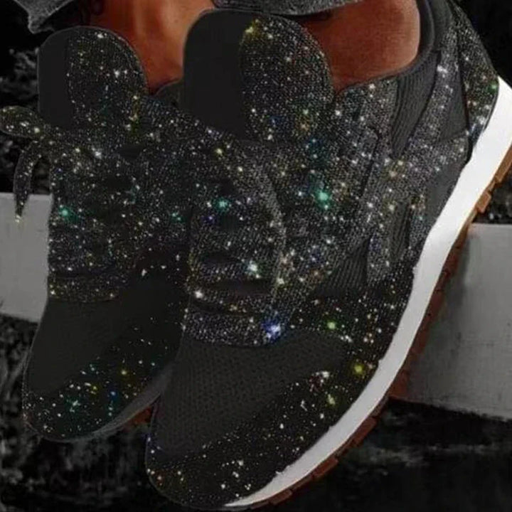 Kinsley | Modische Funkelnde Glitzersneaker