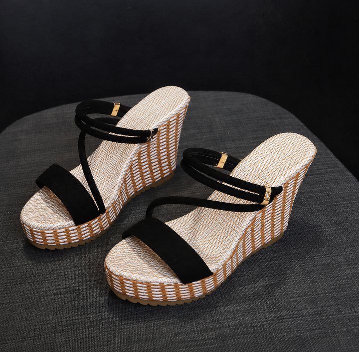 ADELINA | Elegante Riemchen-Absatzsandalen