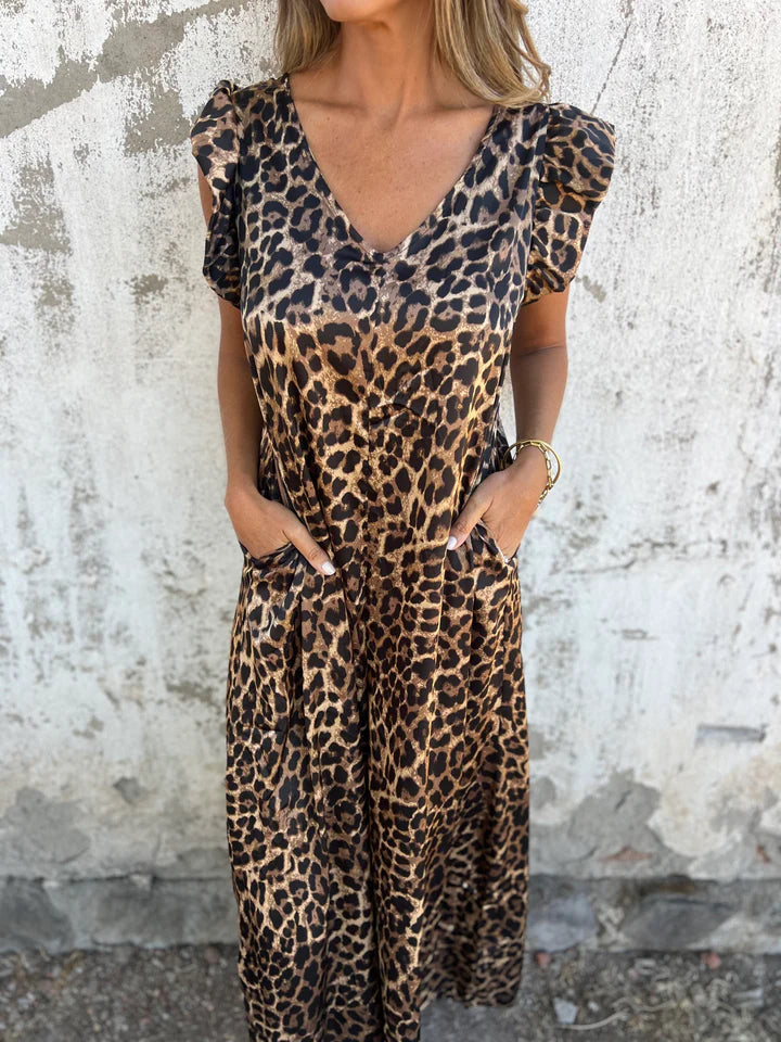 Zayla™ - Schicker Leoparden-Jumpsuit 1