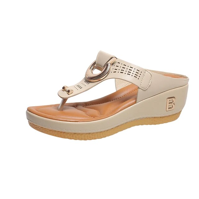 ADELAIDE | Wedge Sandalen