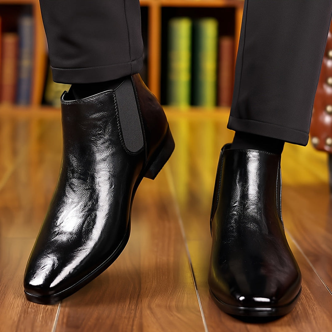 SEAN | Stylische Schnürschuhe mit spitzer Zehenpartie für Herren