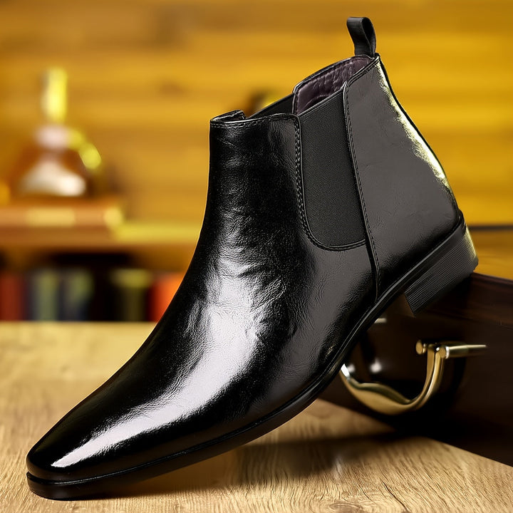 SEAN | Stylische Schnürschuhe mit spitzer Zehenpartie für Herren