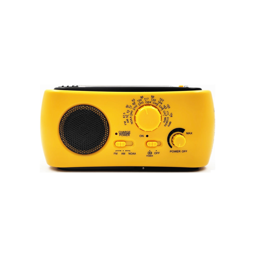 Tragbares Notfallradio mit AM/FM/NOAA, USB -Ladegerät, LED -Taschenlampe, wasserfest für Camping und Außengebrauch-2