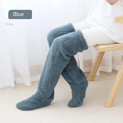 Flasche - weiche Nachtbein Knie Schlafsocken-6