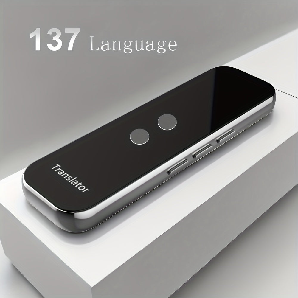 Tragbarer Zwei-Wege-Sprachübersetzer mit integriertem WLAN und USB-wiederaufladbarer Akku-Kompaktes Reisegerät für mühelose Kommunikation-2