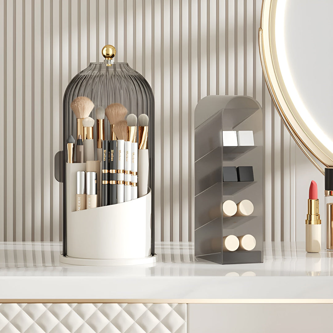 360 ° Drehung machen -up -Bürstenorganisator - Beautymax-1