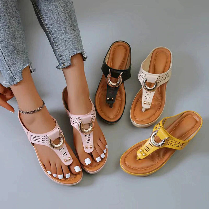 ADELAIDE | Wedge Sandalen