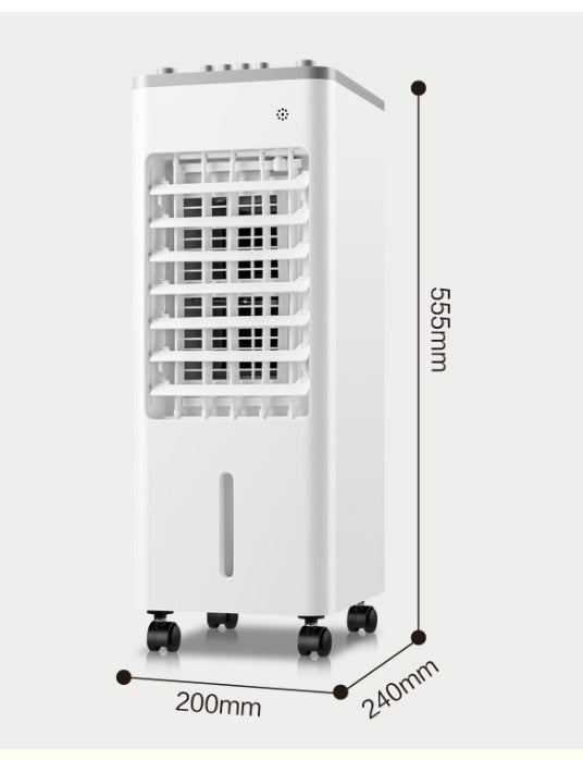 Portable Air Cooler AC – Mobiler Luftkühler mit Wasserkühlung, 3 Stufen und Oszillation