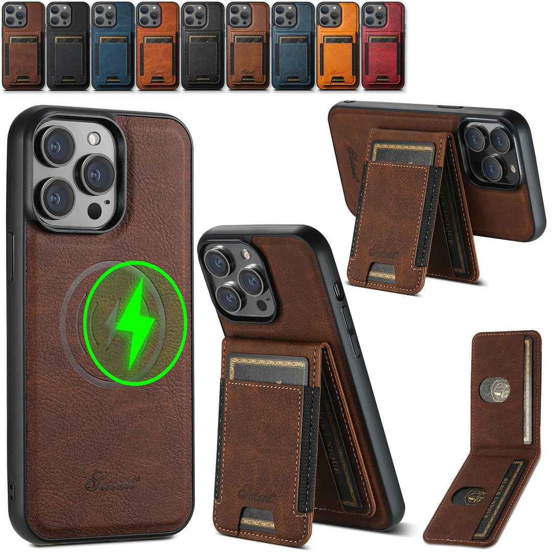 EliteGuard - stilvoller und langlebiger Luxus -Telefonkoffer mit integriertem Kartenhalter-5