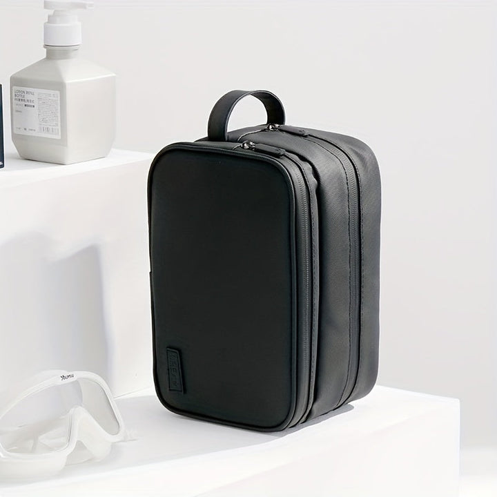 Mercy | Stilvolle und funktionale Kosmetik-Essentials Tasche mit doppelter Schicht
