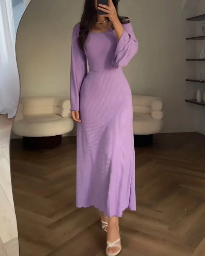 ALLYSON | Elegantes Langarmkleid
