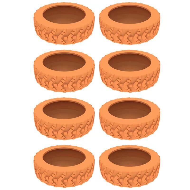 Langlebige Gepäckrad-Schoner | 8-teiliges Set
