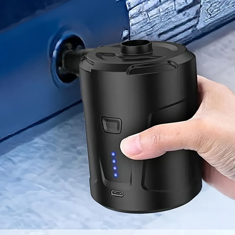 Wiederaufladbare drahtlose Mini -Elektro -Luftpumpe - Leichte USB-1