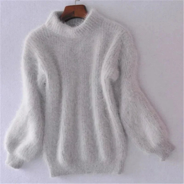 Xenia | Eleganter, lässiger Strickpullover im lockeren Schnitt