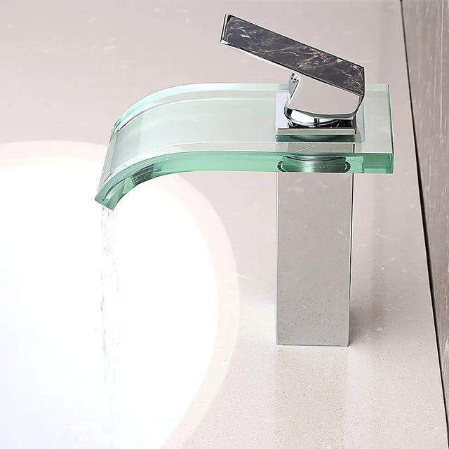  Badezimmerhahn - elegantes Wasserfalldesign für ruhige Wasserströme-6