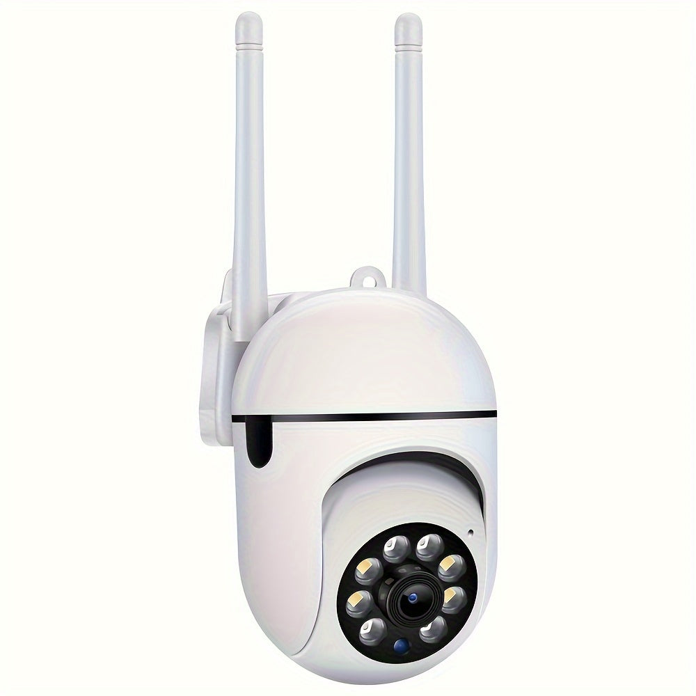 Intelligente drahtlose Überwachungskamera mit 1080p HD-Auflösung, Farb Nachtsicht, Zwei-Wege-Audio, Indoor/Outdoor-Gebrauch-1
