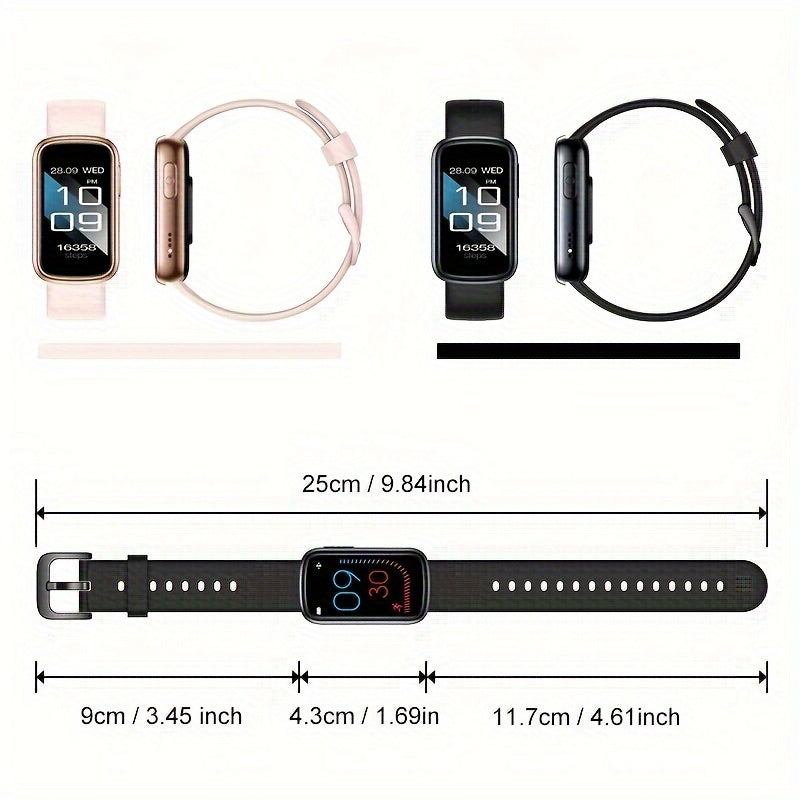 Wasserdichte Smart Watch mit 7-tägiger Akkulaufzeit und schnelles Laden für Fitness-Tracking-4