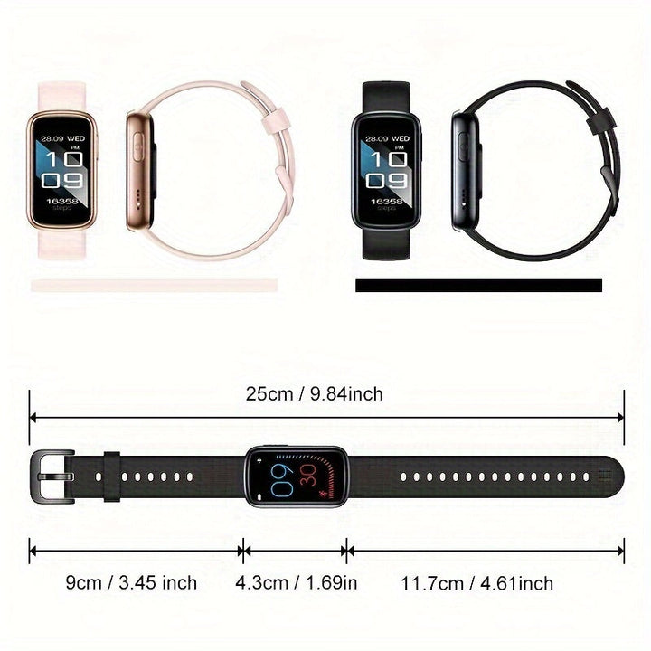 Wasserdichte Smart Watch mit 7-tägiger Akkulaufzeit und schnelles Laden für Fitness-Tracking-4