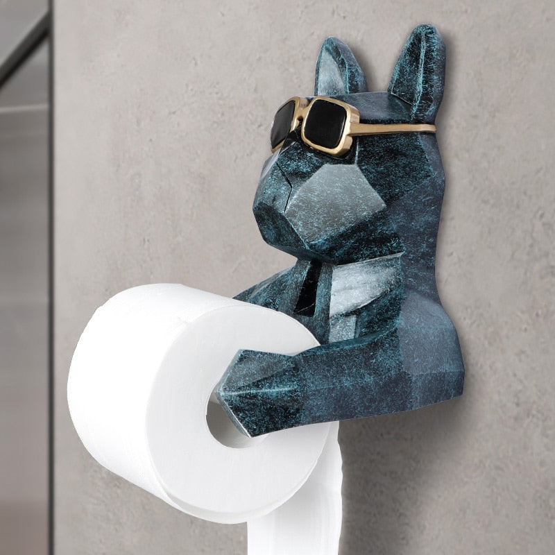  Toilettenpapierhalter Geometrisch - einzigartige Badezimmerdekoration-3