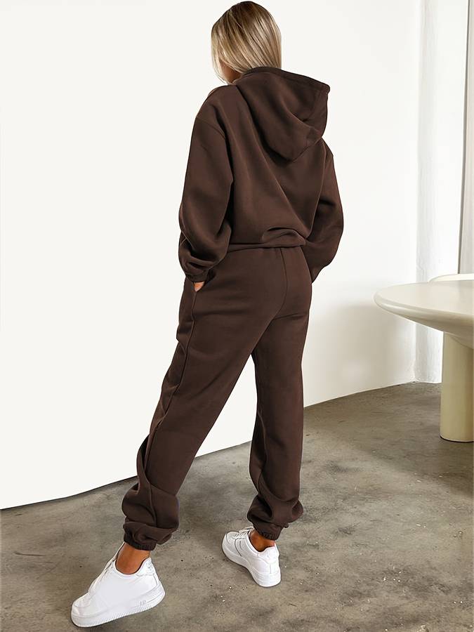 Jana | Hoodie & Jogger Set – Bequem durch Die Winterzeit