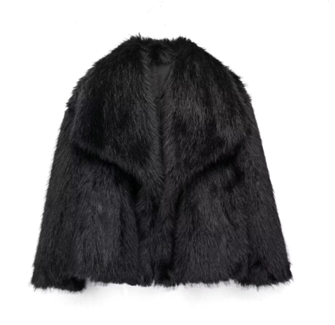 ISA | Lässige Übergangs Pelzjacke