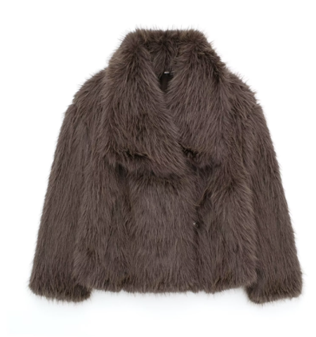 ISA | Lässige Übergangs Pelzjacke
